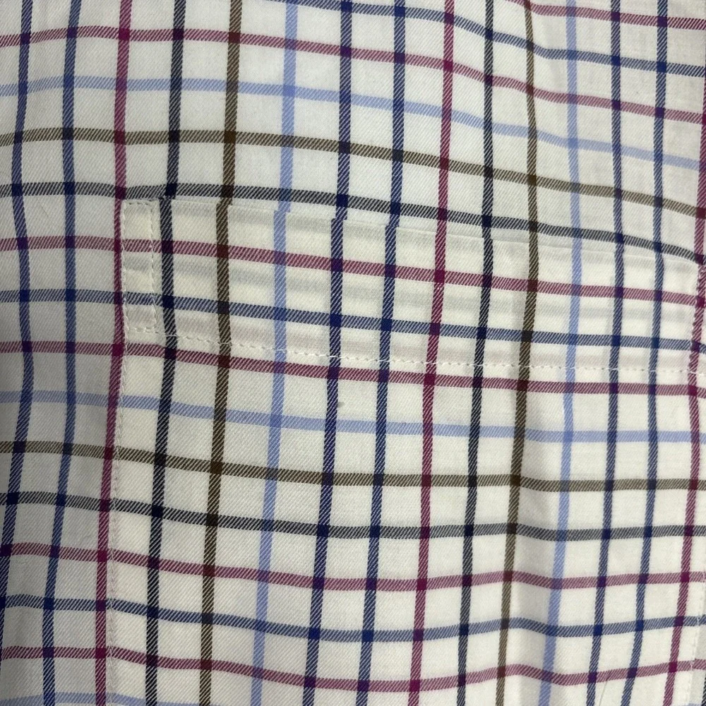 ALX New York Mens Long Sleeve Plaid Button Down Shirt Size‎ XL